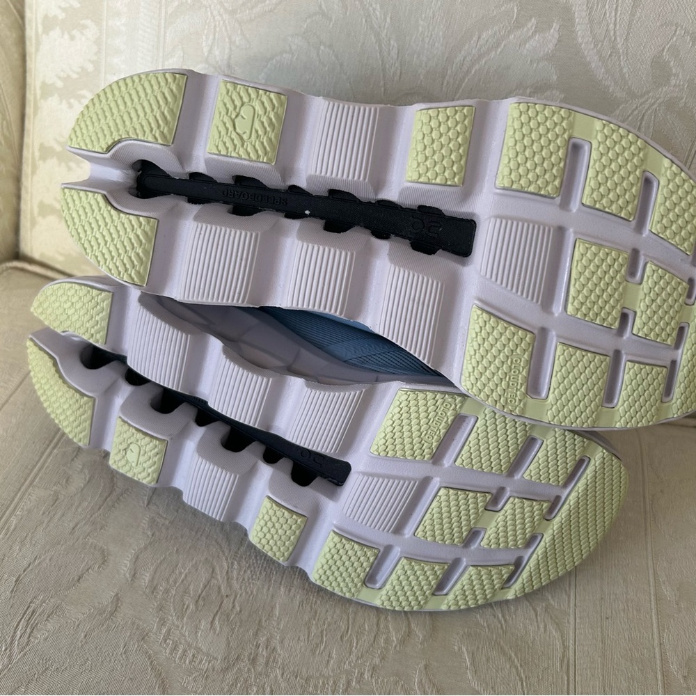 NEW Womens On Running Cloudstratus Chambray Lavender Size 9.5 Shoes Sneakers - Picture 11 of 11